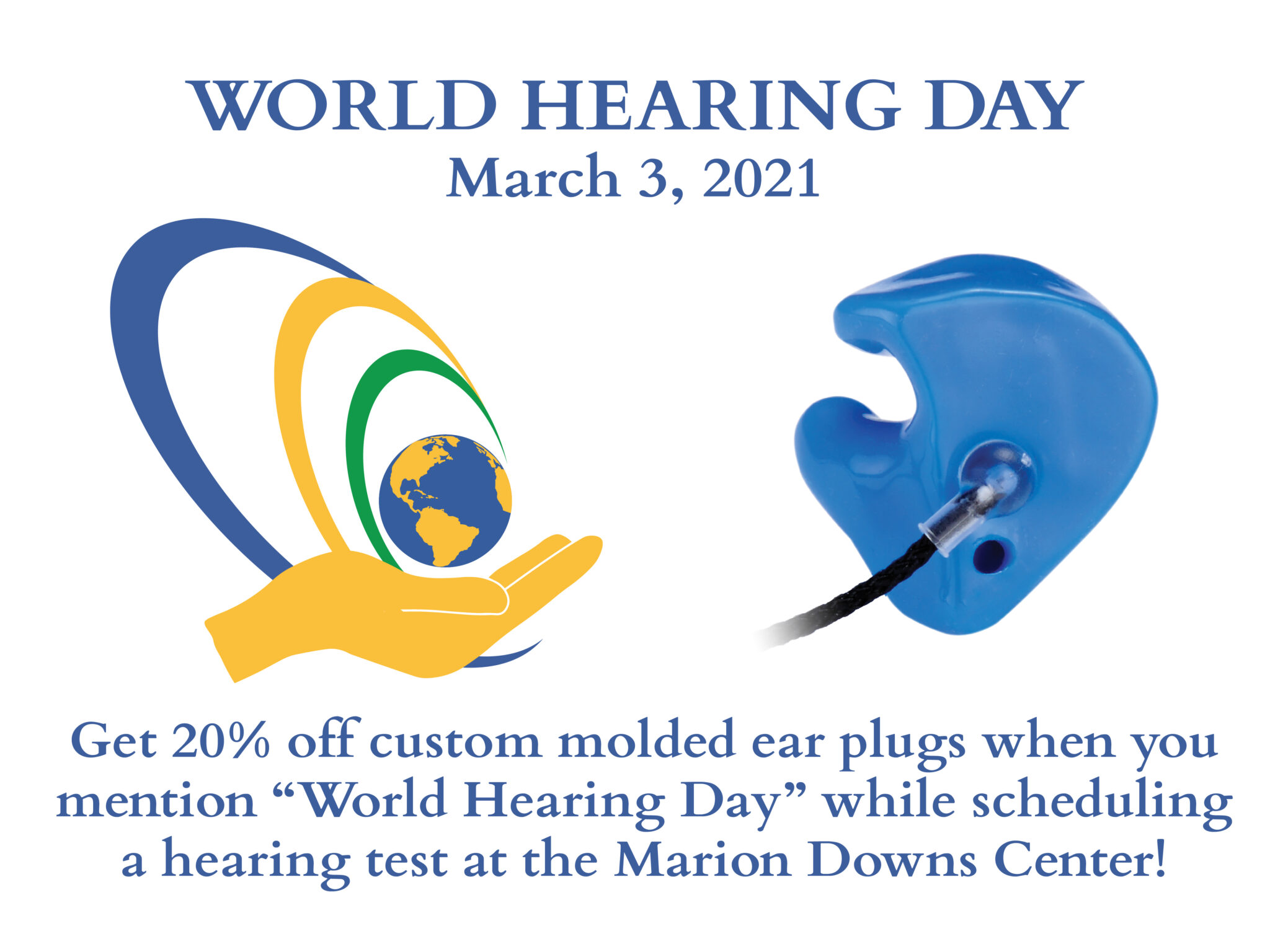 World Hearing Day Marion Downs Center