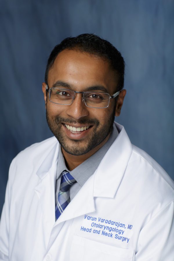Dr. Varun Varadarajan, a neurotologist and skull-base surgeon