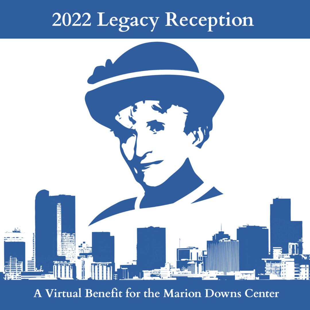 2022 Legacy Reception banner blue color