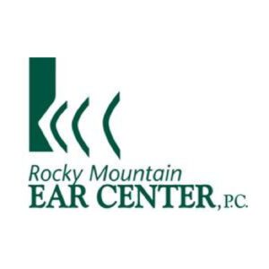 Rocky Mountain Ear Center logo, text design.